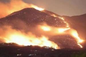 FOTO INCENDIO COSTA DEL SOL Legal risks rural house Spain fire