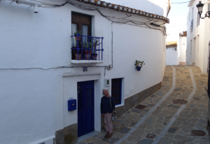 Townhouse in the village Comares (Malaga province in Andalusia)